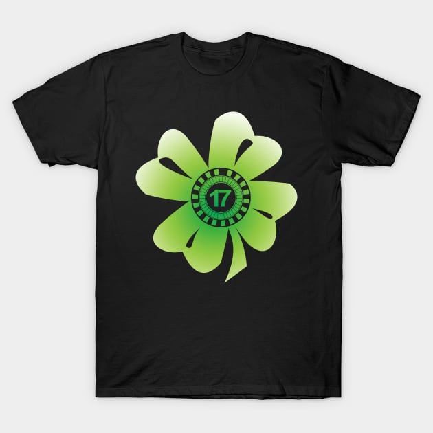 'Roulette Wheel Lucky Number 7' Lucky Number Gift T-Shirt by ourwackyhome